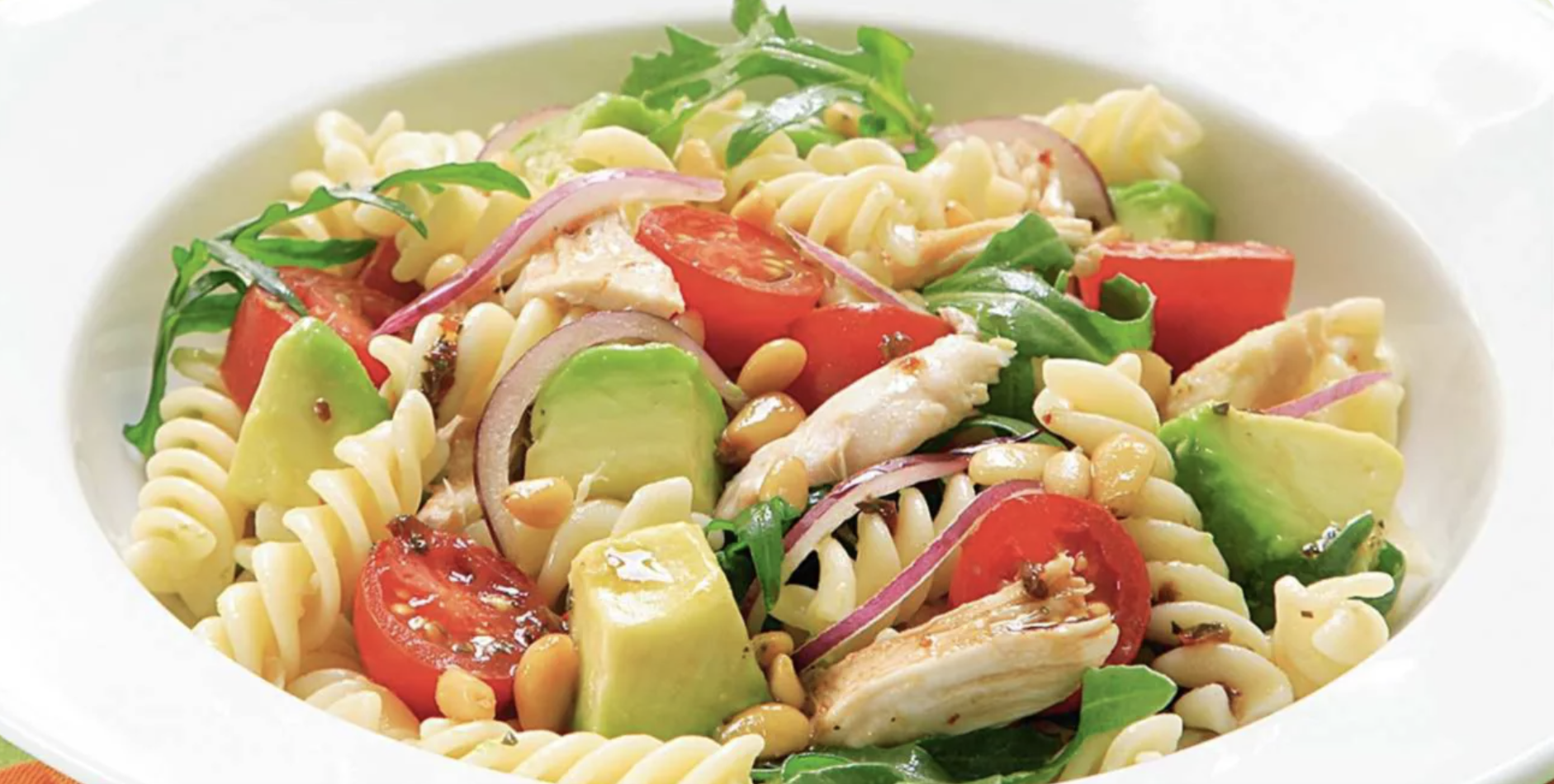 PASTA WITH CHERRY TOMATOES AND CHICKEN